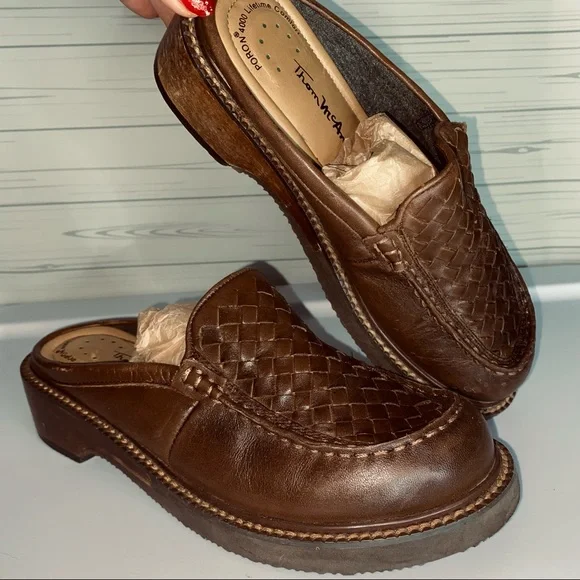 Thom McAn Shoes Thom Mcan Shoes Us Comfort Leather Mule
